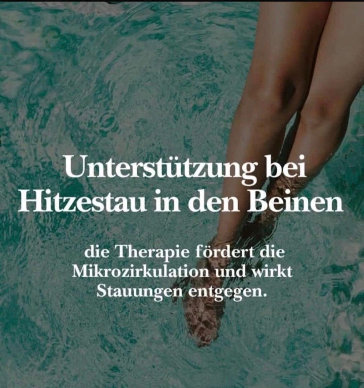 BEMER-Informationsgrafik 3: Aussagen zu Hitzestau in den Beinen